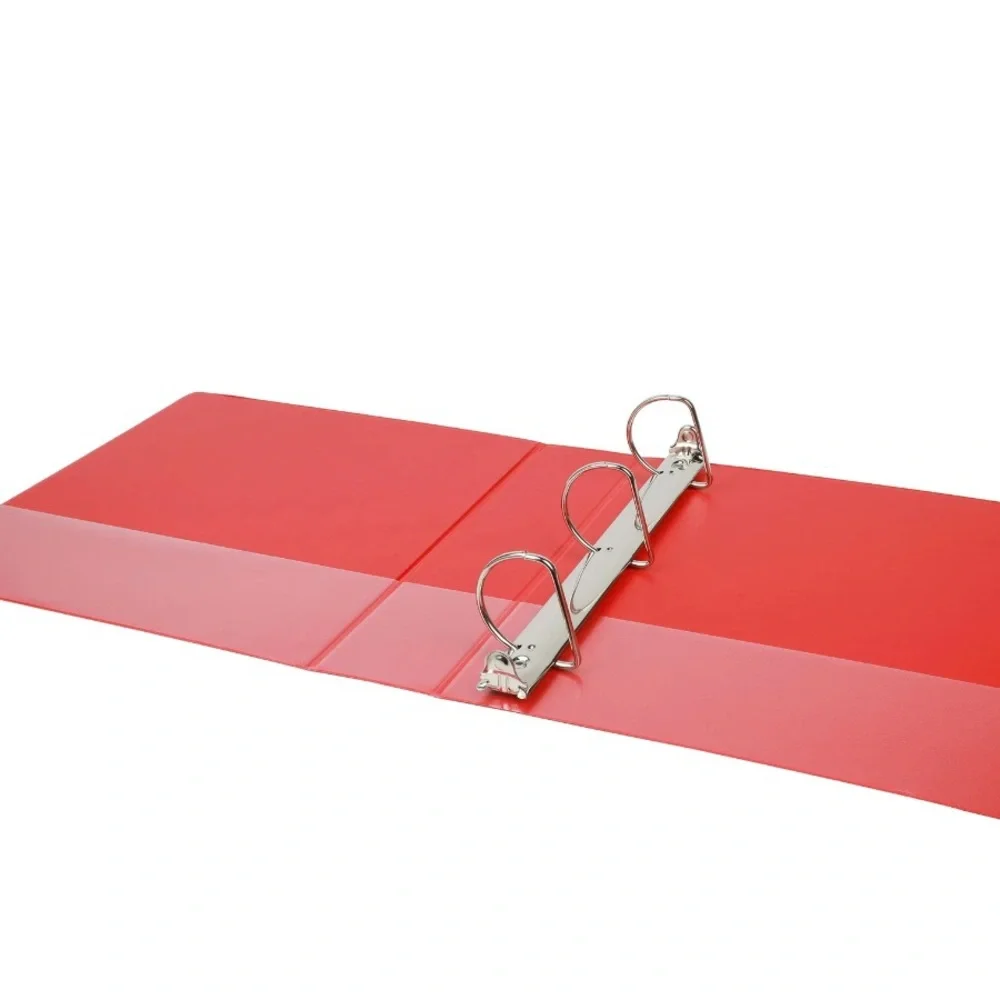 Two Durable View red binders by Pen Gear NWT